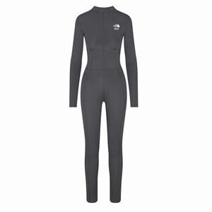 THE NORTH FACE X SKIMS REFINA Full BODYSUIT gunmetal Size SMALL